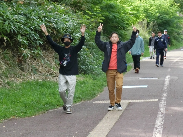 遠足の様子➀